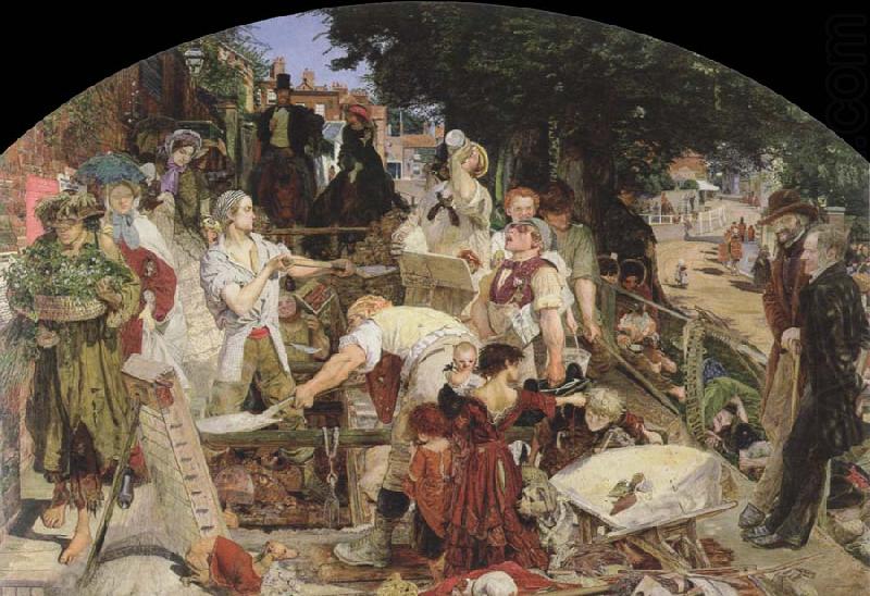 Ford Madox Brown work china oil painting image